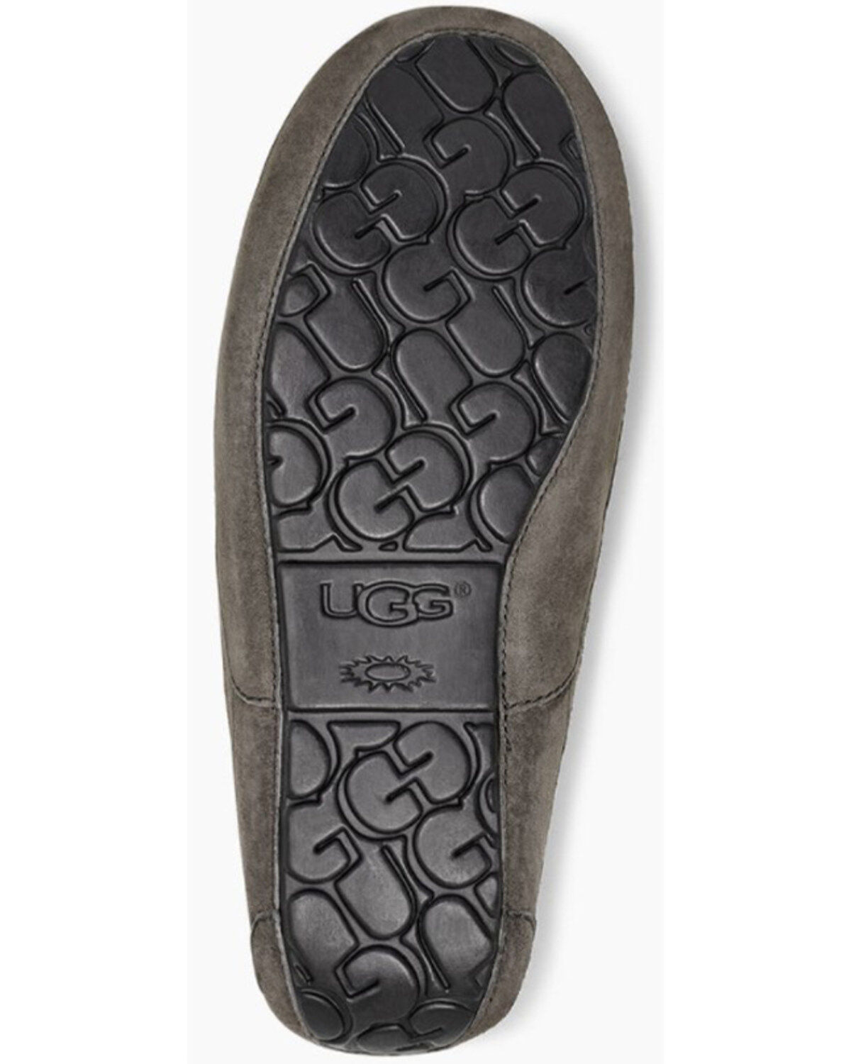 Image #6 - UGG Men's Ascot Slippers, Grey, hi-res