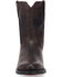 Image #4 - Laredo Men's Obsidian League Performance Roper Ankle Boots - Round Toe, Brown, hi-res