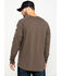 Image #2 - Ariat Men's Moss Green Rebar Cotton Strong Long Sleeve Work Shirt - Big & Tall, Moss Green, hi-res