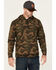 Image #1 - Lucky Brand Workwear Men's Camo Print French Terry Hooded Sweatshirt, Olive, hi-res