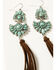 Image #2 - Shyanne Women's Antique Silver Tassel Earrings , Silver, hi-res