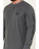 Image #3 - Cody James Men's FR Long Sleeve Graphic Work T-Shirt , Charcoal, hi-res