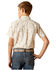 Image #3 - Ariat Boys' Classic Cowboy Short Sleeve Button-Down Western Shirt, Tan, hi-res