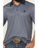 Image #3 - RANK 45&reg; Men's Railroad Striped Short Sleeve Polo, Light Blue, hi-res