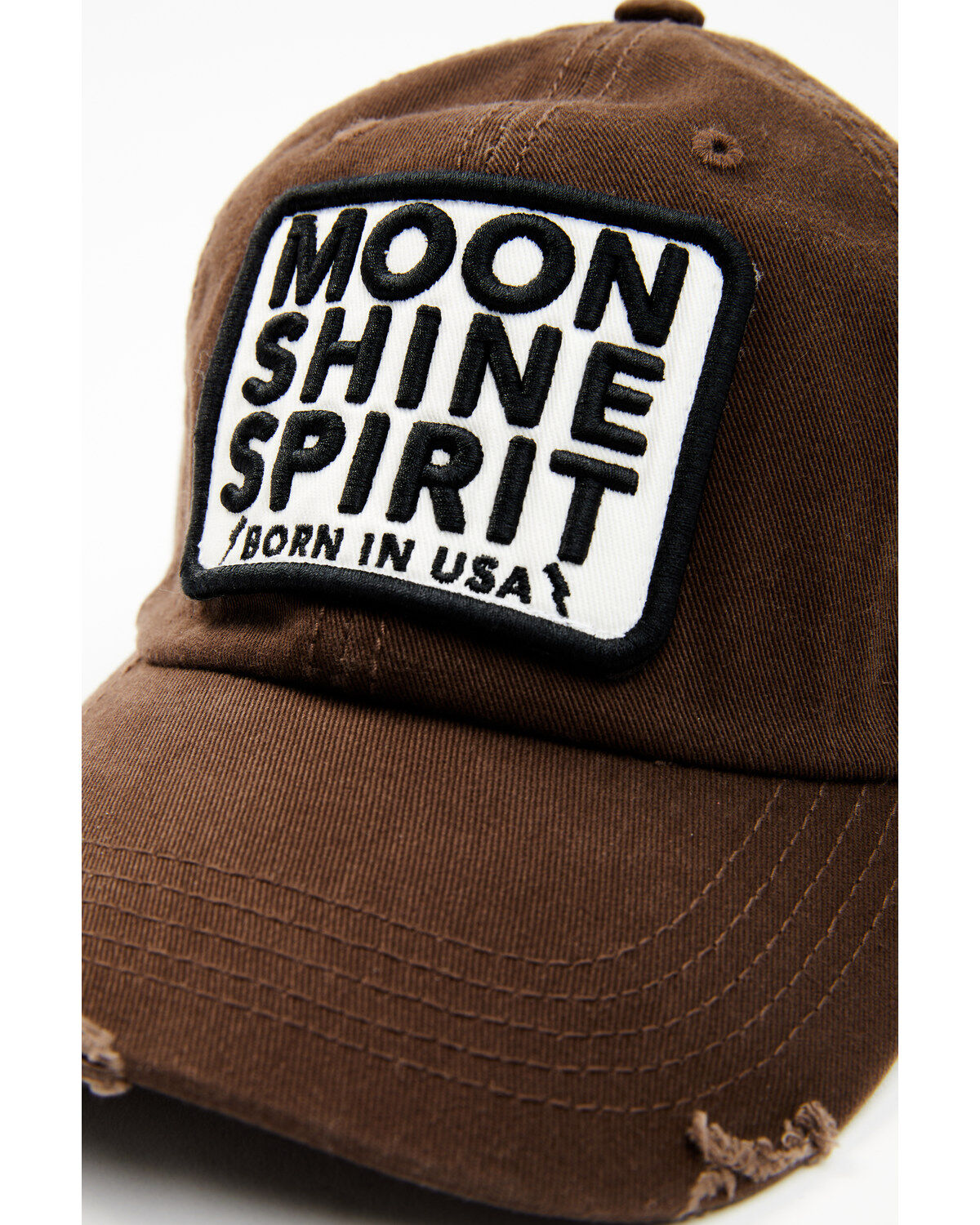 Image #2 - Moonshine Spirit&reg; Men's Born in the USA Baseball Cap, Brown, hi-res