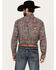 Image #4 - Stetson Men's Paisley Print Long Sleeve Button Down Western Shirt, Grey, hi-res