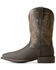 Image #2 - Ariat Men's Steadfast Elephant Print Performance Western Boots - Broad Square Toe, Brown, hi-res