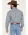 Image #4 - George Strait by Wrangler Men's Paisley Print Long Sleeve Button-Down Stretch Western Shirt, Blue, hi-res