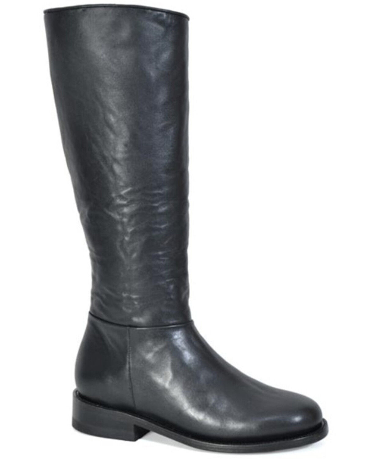 Image #1 - Stetson Women's Lana Tall Boots - Round Toe, Black, hi-res