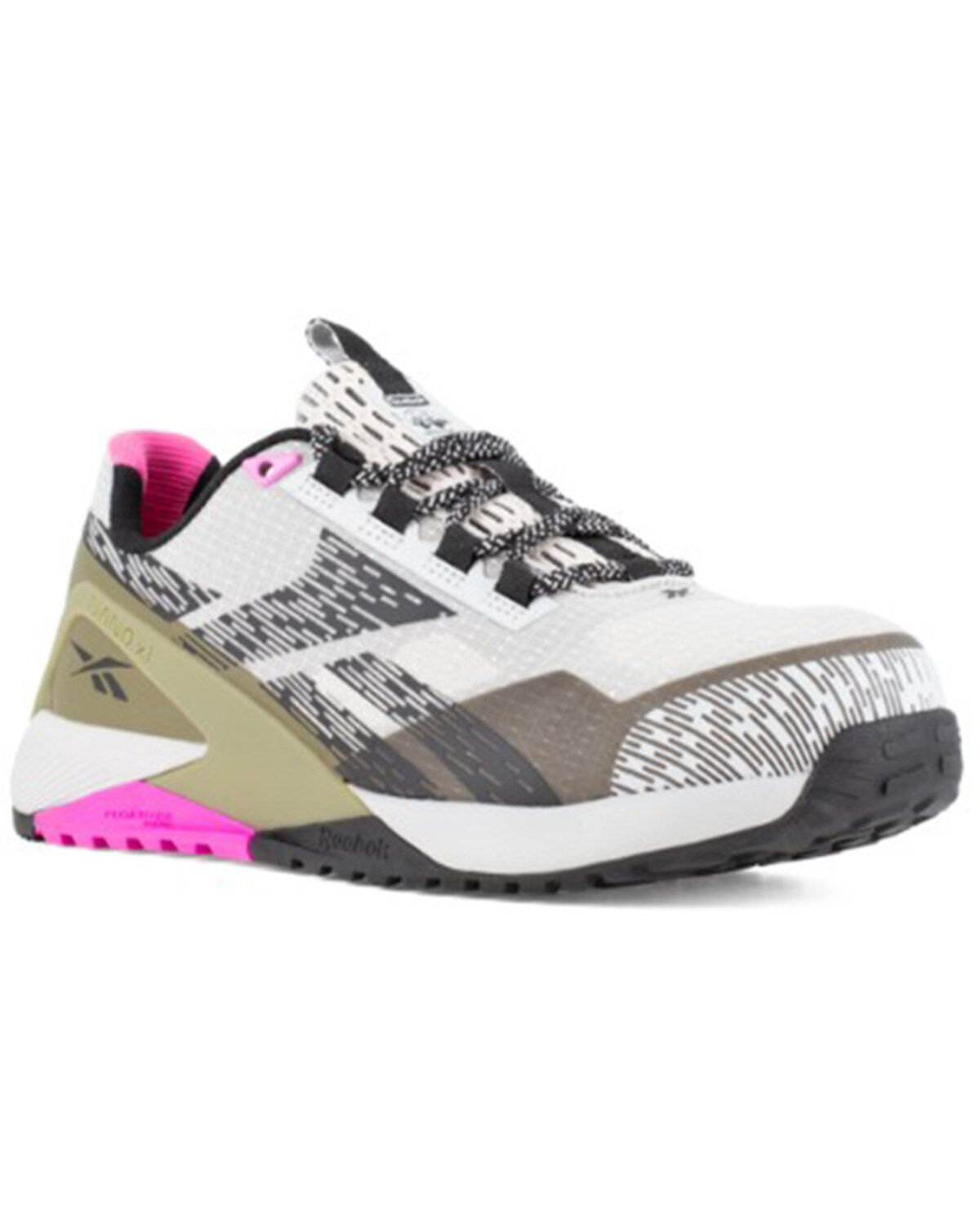 Reebok Women's Nano X1 Adventure Athletic Work Shoes - Composite Toe, Grey, hi-res