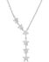 Image #1 - Montana Silversmiths Women's Guiding North Crystal Necklace , Silver, hi-res