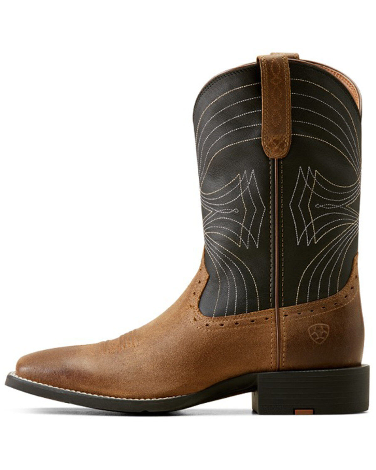 Image #5 - Ariat Men's Sport Performance Western Boots - Broad Square Toe, Brown, hi-res