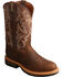 Image #1 - Twisted X Men's Lite Western Work Boots - Alloy Toe, Taupe, hi-res