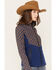 Image #2 - RANK 45&reg; Women's Fannie Geo Print Softshell Jacket, Royal Blue, hi-res