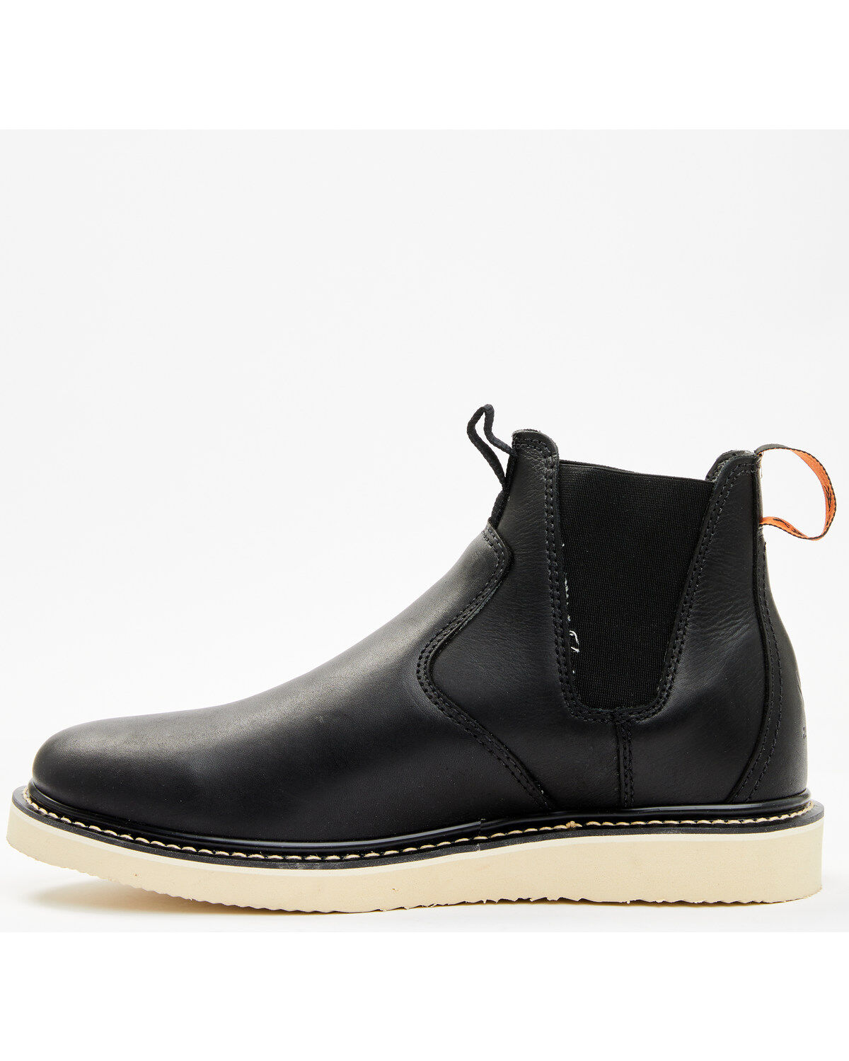 Image #3 - Hawx Men's Wedge Chelsea Puncture Resistant Work Boots - Soft Toe, Black, hi-res