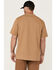 Image #4 - Hawx Men's Forge Solid Short Sleeve Pocket T-Shirt, Tan, hi-res