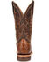 Image #5 - Durango Men's Wheat Brown Exotic Full-Quill Ostrich Western Boots - Square Toe, Brown, hi-res