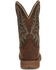 Image #5 - Justin Men's Stampede Rush Short Base Performance Western Boots - Broad Square Toe, Brown, hi-res