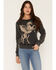 Image #1 - Idyllwind Women's Pierce Pegasus Graphic Crewneck, Black, hi-res