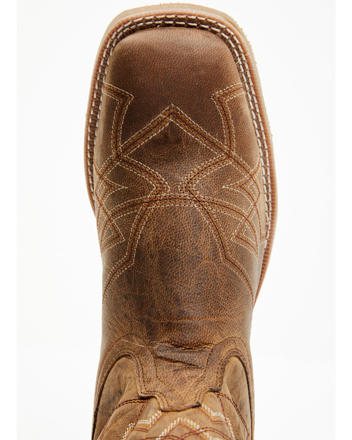 Image #6 - Laredo Men's Chauncy Performance Western Boots - Broad Square Toe, Taupe, hi-res