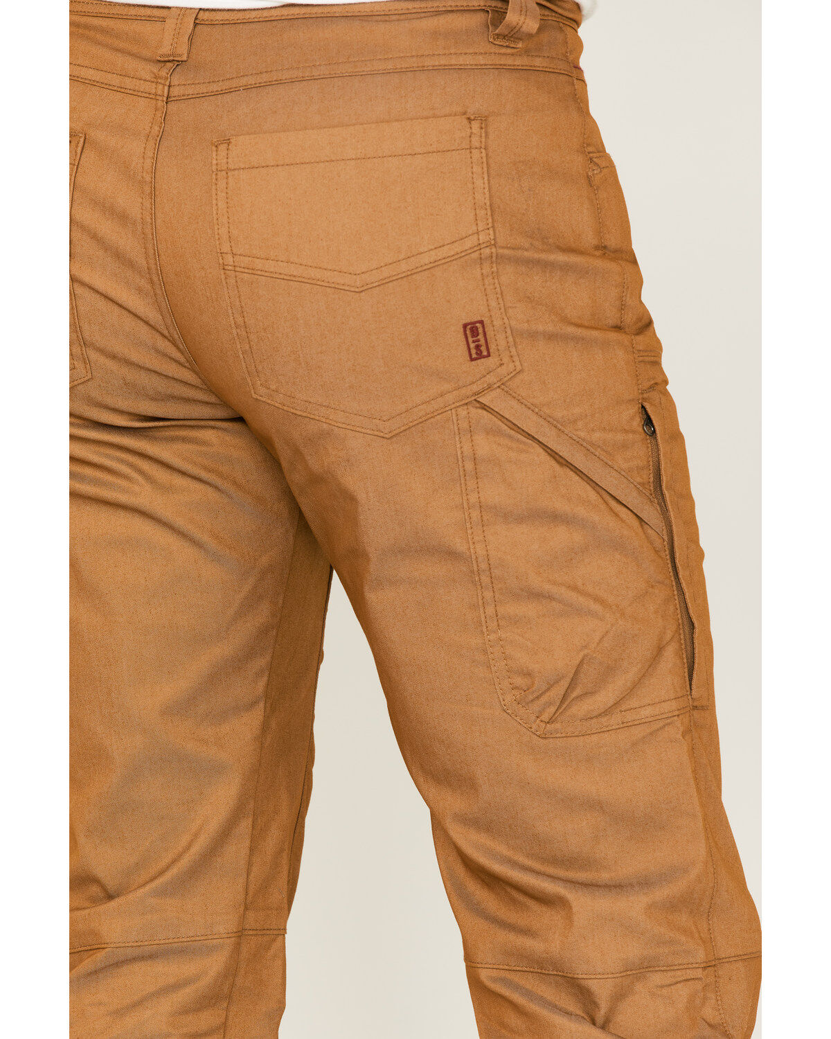 Image #4 - Brothers and Sons Men's Outdoor Utility Khaki Outdoor Stretch Carpenter Pants, Beige/khaki, hi-res