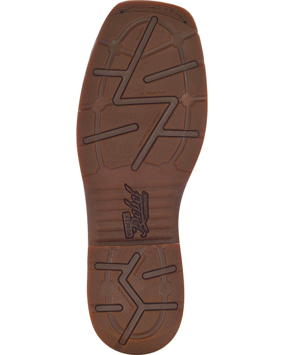 Image #2 - Durango Men's Steel Toe Rebel Western Boots, Brown, hi-res