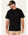 Image #1 - Hawx Men's Solid Forge Short Sleeve Work Pocket T-Shirt - Big, Black, hi-res