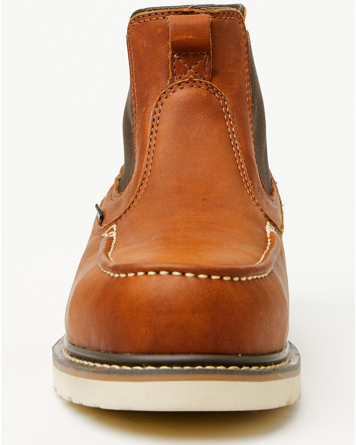 Image #4 - Cody James Men's Moc Chelsea Work Boots - Composite Toe, Brown, hi-res