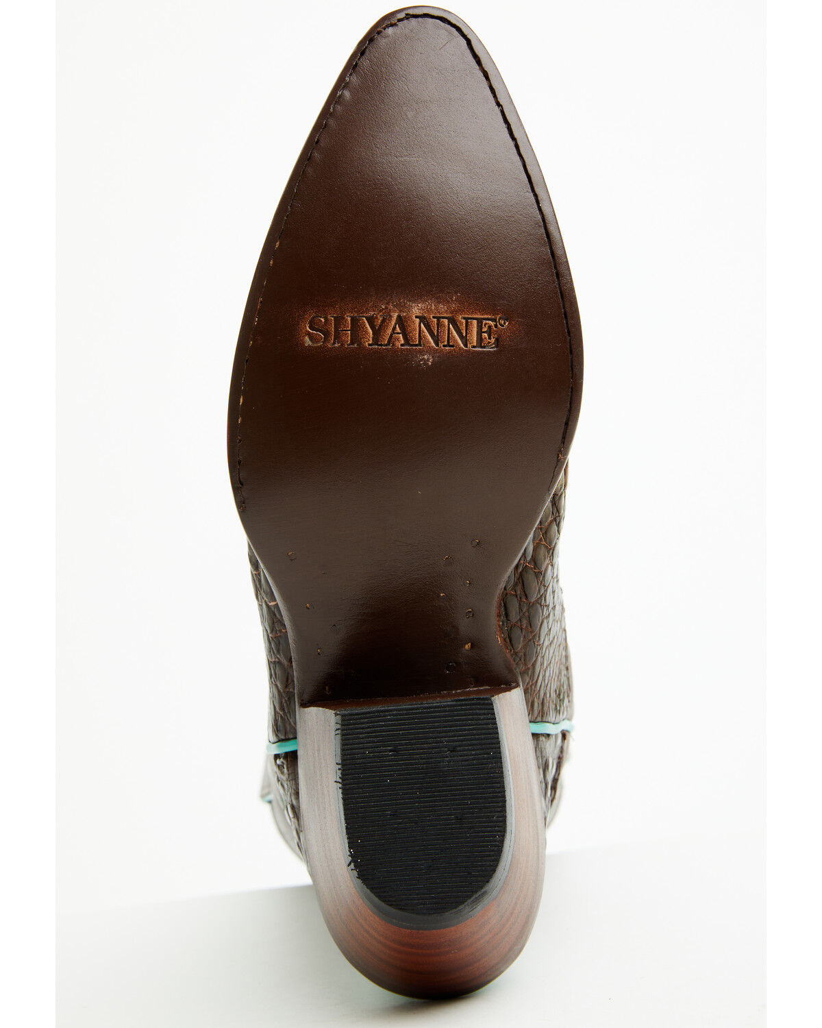 Image #7 - Shyanne Women's Maggie Exotic Caiman Western Boots - Round Toe, Multi, hi-res