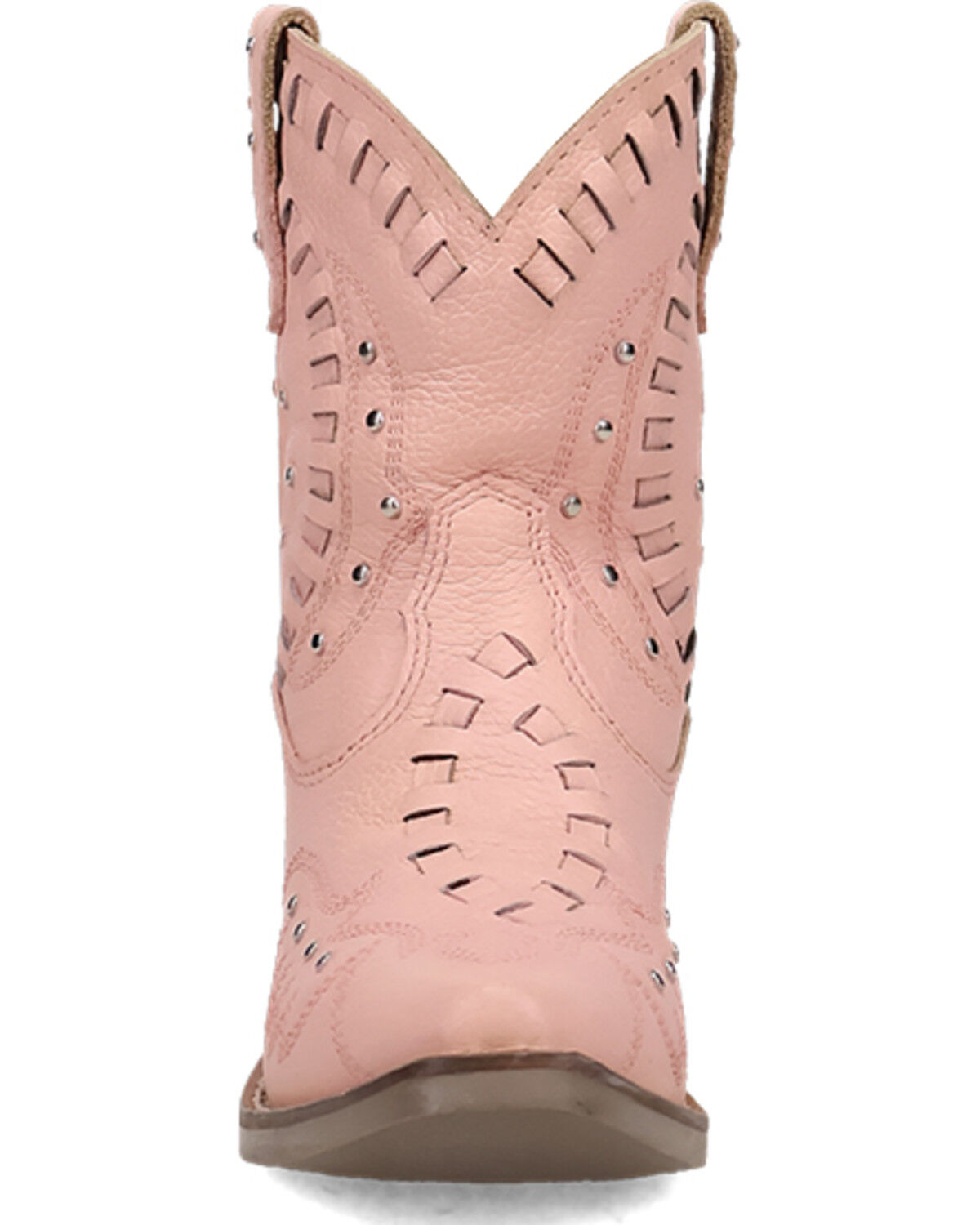 Image #4 - Dingo Girls' Precious Western Booties - Snip Toe, Pink, hi-res