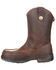 Image #3 - Georgia Boot Men's Athens Western Work Boots - Moc Toe, Brown, hi-res