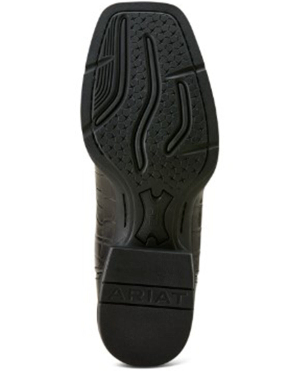 Image #7 - Ariat Men's Sport Latigo Crocodile Print Performance Western Boots - Broad Square Toe, Black, hi-res