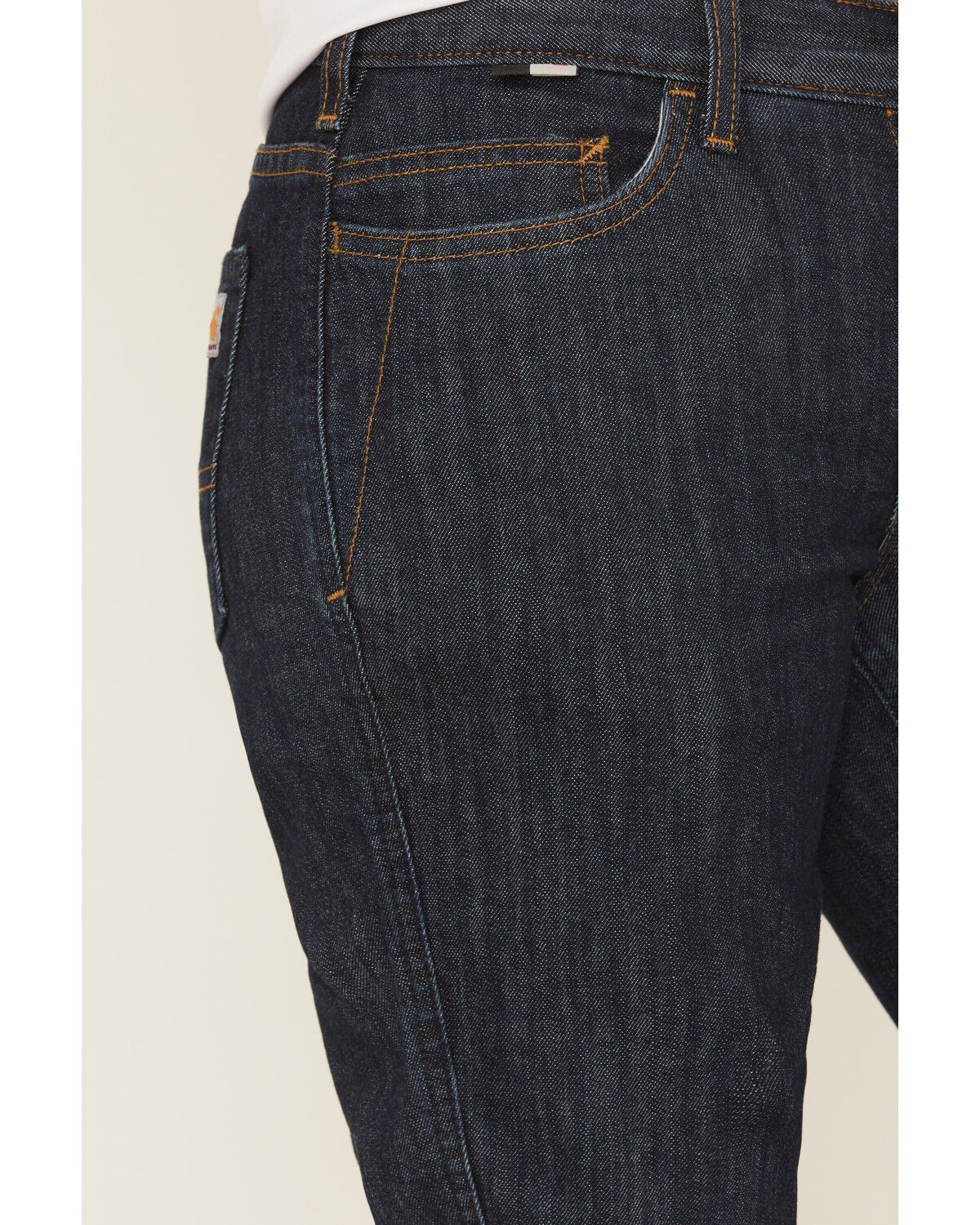 Image #2 - Carhartt Women's FR Rugged Flex&reg; Jeans, Indigo, hi-res