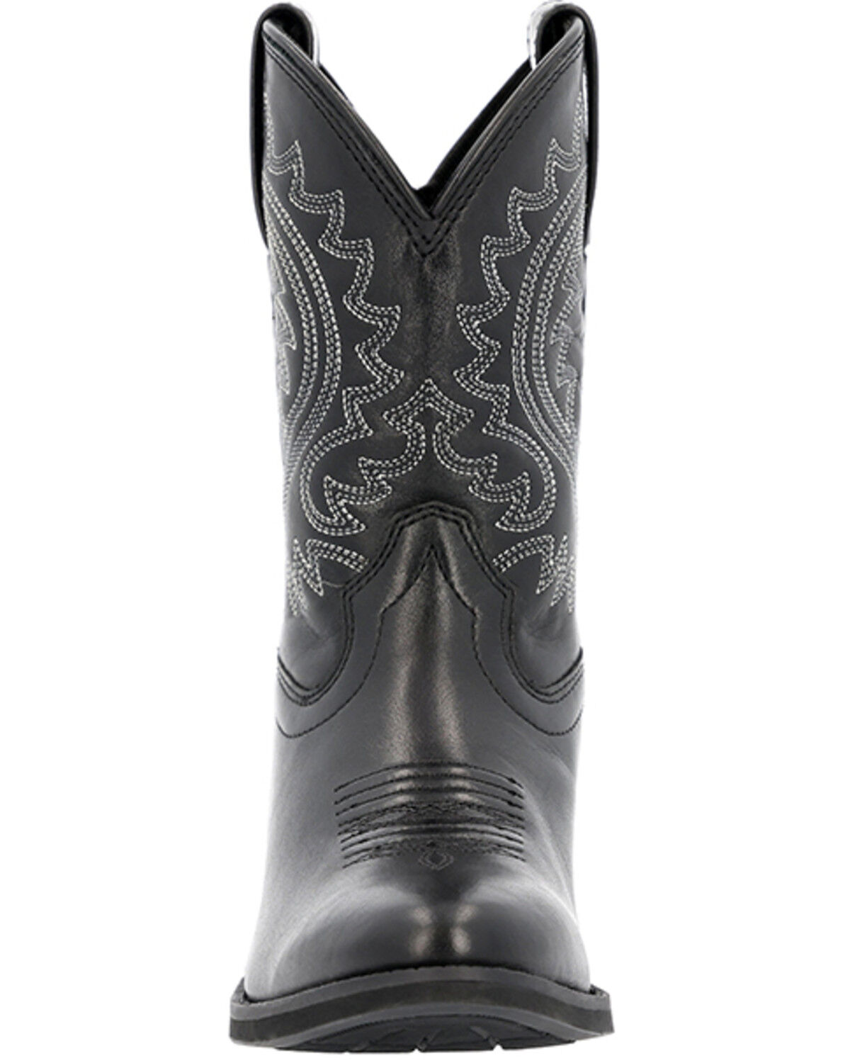 Image #4 - Durango Girls' Shyloh Western Boots - Round Toe, Black, hi-res