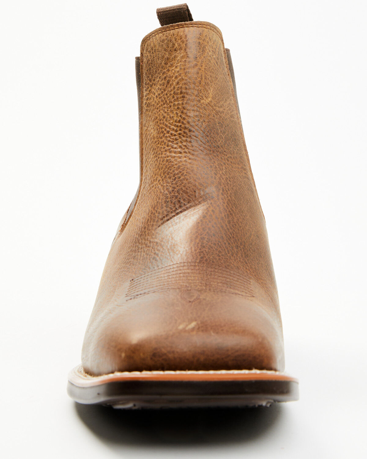 Image #4 - Cody James Men's Jones Chelsea Boots - Broad Square Toe, Tan, hi-res