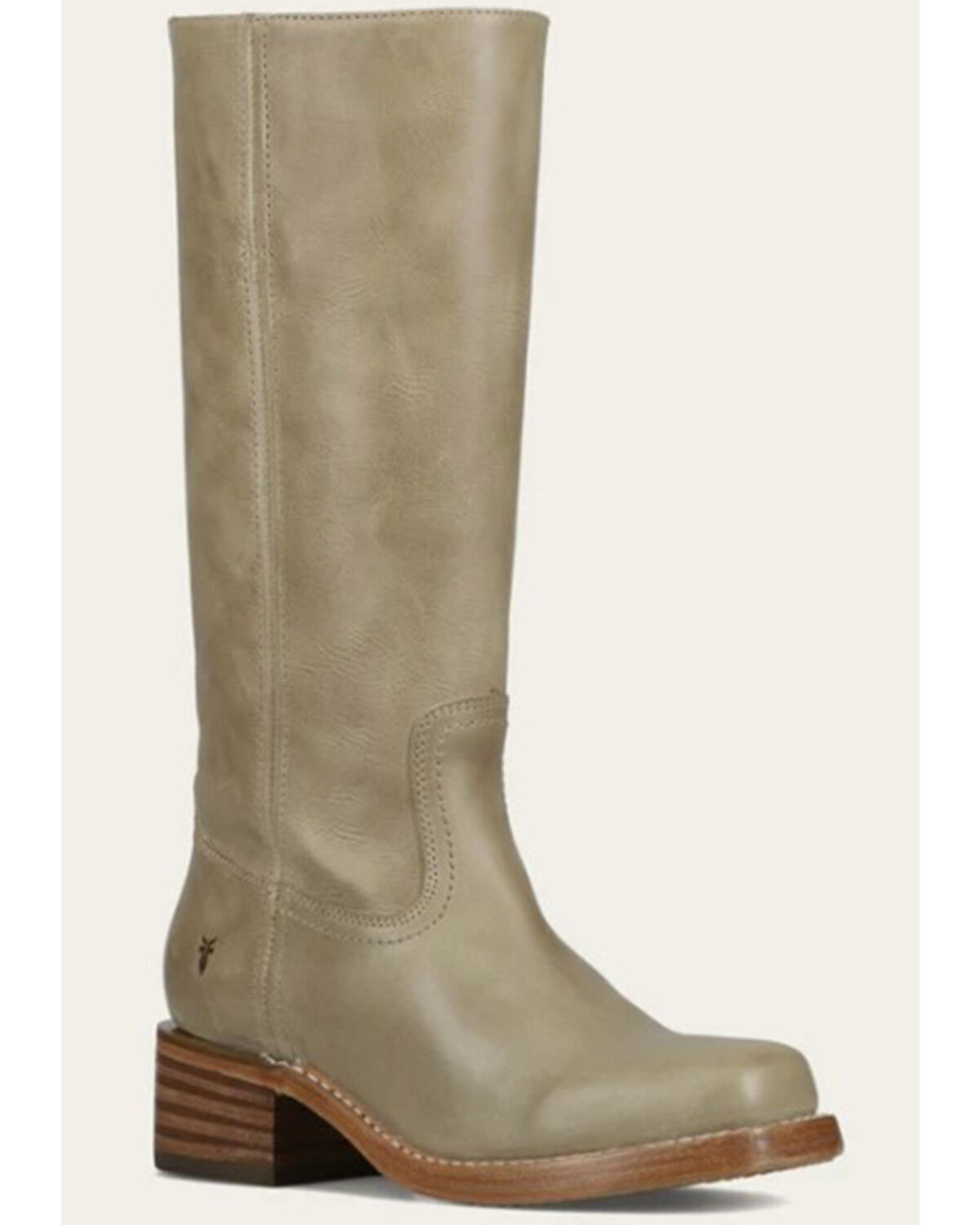 Image #1 - Frye Women's Campus 14L Fashion Boots - Round Toe, Light Green, hi-res