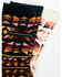 Image #3 - Shyanne Girls' Josie Southwestern Print Socks - 2 Pack, Brandy Brown, hi-res