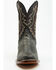 Image #4 - Dan Post Men's 11" Exotic Ostrich Leg Western Boots - Square Toe , Grey, hi-res