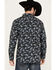 Image #4 - Moonshine Spirit&reg; Men's Kaanapali Floral Print Long Sleeve Snap Western Shirt, Black, hi-res