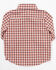Image #3 - Cinch Infant Boys' Plaid Print Long Sleeve Button Down Shirt, Pink, hi-res