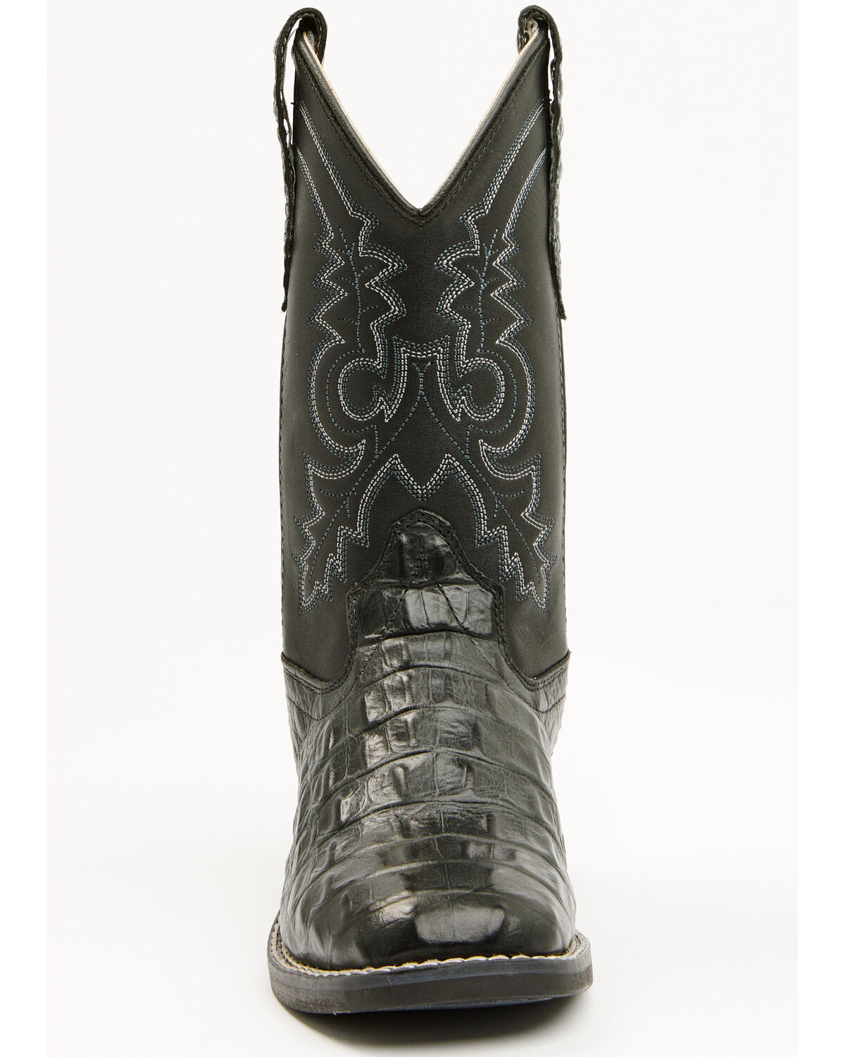 Image #4 - Cody James Boys' Beau Western Boots - Broad Square Toe, Black, hi-res