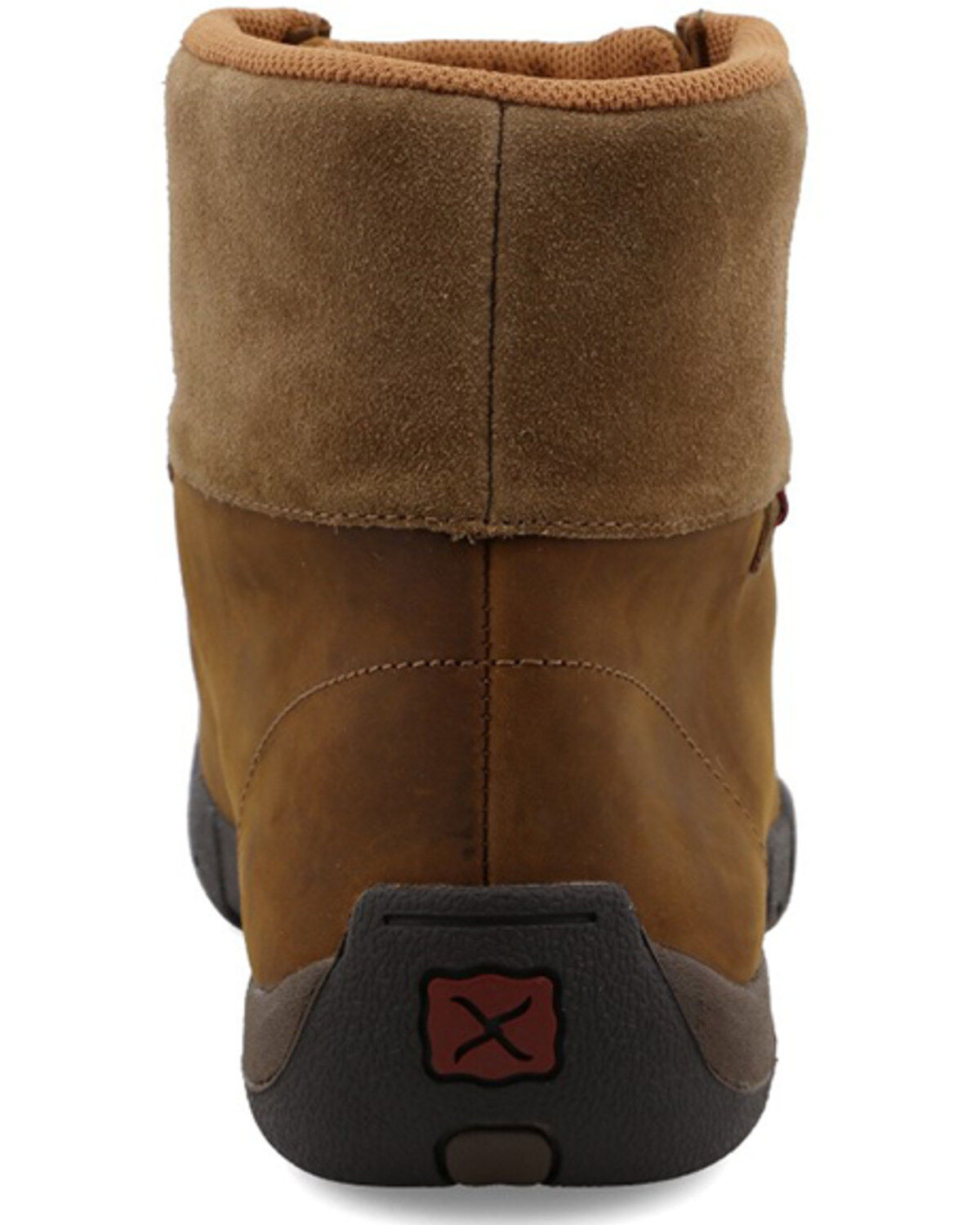 Image #5 - Twisted X Men's 6" Work Driving Moc - Alloy Toe, Brown, hi-res