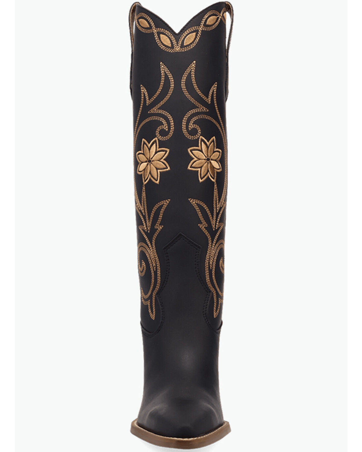 Image #4 - Dingo Women's Miss Daisy Tall Western Boots - Snip Toe, Black, hi-res