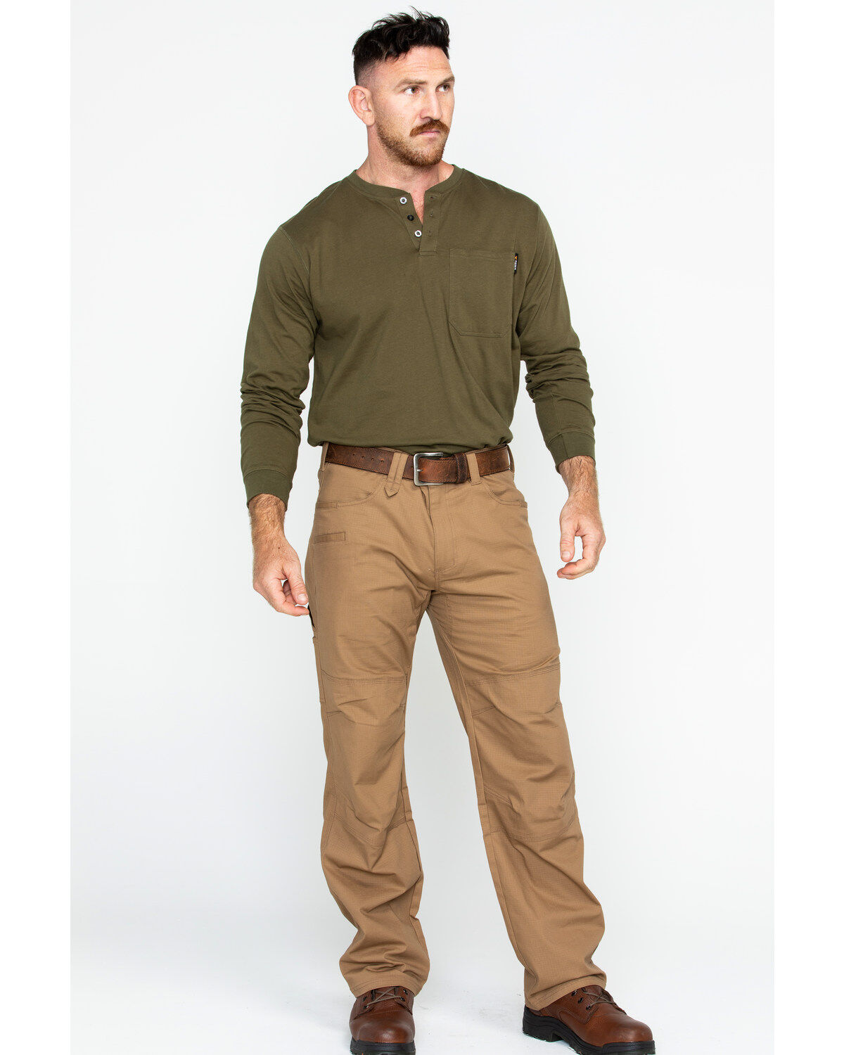 Image #6 - Hawx Men's Stretch Ripstop Utility Work Pants, , hi-res