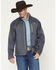 Image #1 - Cinch Men's Bonded Concealed Carry Softshell Jacket, Navy, hi-res