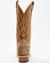 Image #5 - Shyanne Women's Wesley Western Boots - Square Toe , Brown, hi-res