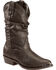 Image #1 - Dingo Men's Pigskin Slouch Western Boots, Black, hi-res