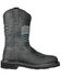 Image #2 - Hoss Men's Rushmore Wellington Western Work Boots - Composite Toe, Black, hi-res