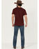Image #3 - RANK 45&reg; Men's Roadrunner Wash Ambush Slim Straight Stretch Denim Jeans - Tall, Medium Wash, hi-res