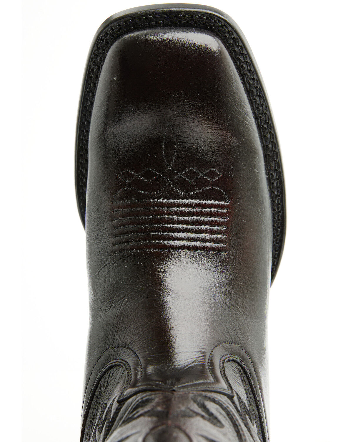 Image #6 - Cody James Black 1978&reg; Men's The Hayward Western Boots - Broad Square Toe, Black Cherry, hi-res